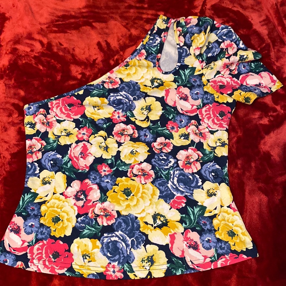 Flowered blouse